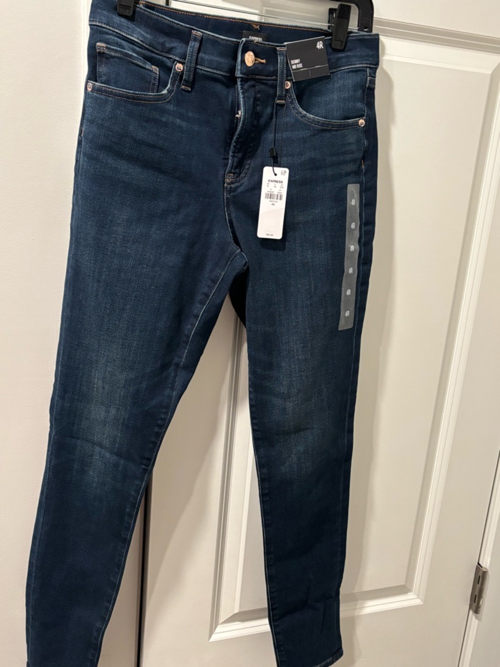 Express Skinny Mid Rise Jeans